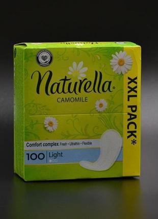 Прокладки "naturella" / щоденні / light / ароматизовані (ромашка) / 100шт