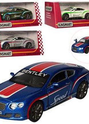 Машинка іграшкова kt5369wf "bentley continental gt 2012"
