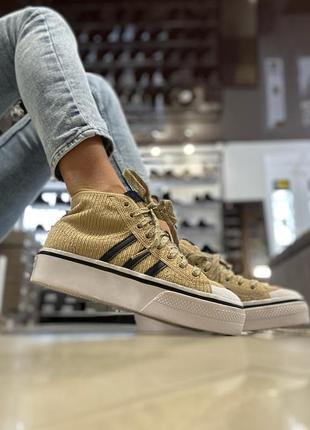 Жіночі оригінальні кросівки adidas nizza platform mid w e5 h02705