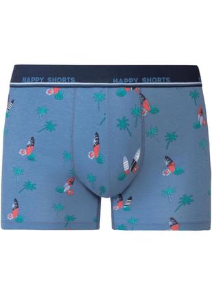 Боксеры happy shorts l. 1 шт lidl мужские трусы боксерки нижнее белье хлопок хлопковые шорты трусики livergy primark george dim c&a
