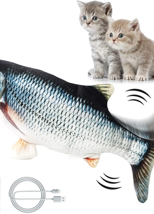 Интерактивная игрушка-рыба для котов / собак