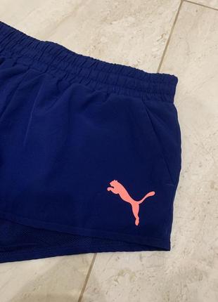 Спортивные штаны puma синие для спорта и бега2 фото