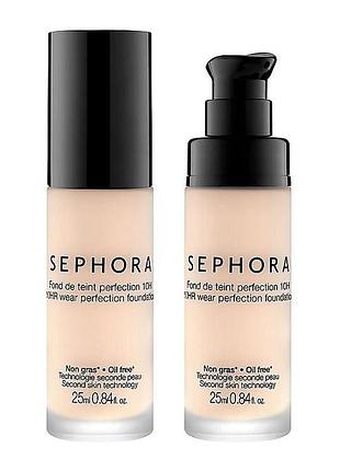 Sephora 
10 hour wear perfection foundation