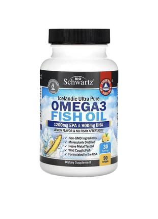 Omega 3 - 90 шт - bioschwartz - омега 3