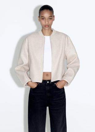 Бомбер zara