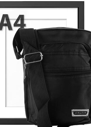 Мужская сумка барсетка из полиэстера черная valiria fashion 5detaa515-28 фото