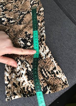 Сукня тонка легка у зміїний принт5 фото