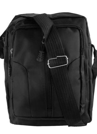 Мужская сумка барсетка из полиэстера черная valiria fashion 5detaa543-23 фото