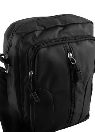 Мужская сумка барсетка из полиэстера черная valiria fashion 5detaa543-27 фото