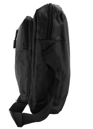 Мужская сумка барсетка из полиэстера черная valiria fashion 5detaa543-24 фото