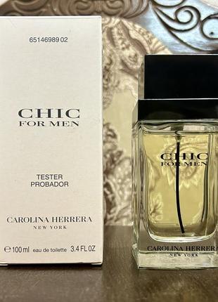 Распив carolina herrera chic for men1 фото