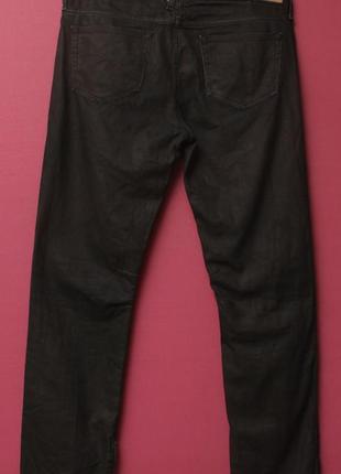 Edwin w' alice zipped pant 31 32 брюки из хлопка вскрытые полиуретаном3 фото