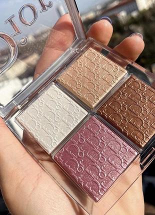 Хайлайтер dior backstage glow face palette 0019 фото