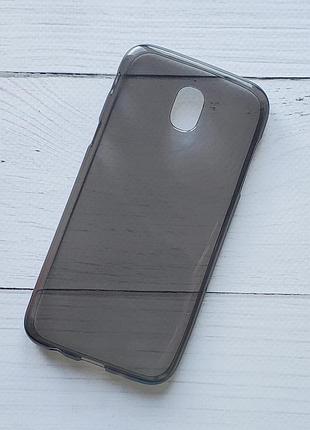 Чехол samsung j530f galaxy j5 2017 для телефона серый силиконовый