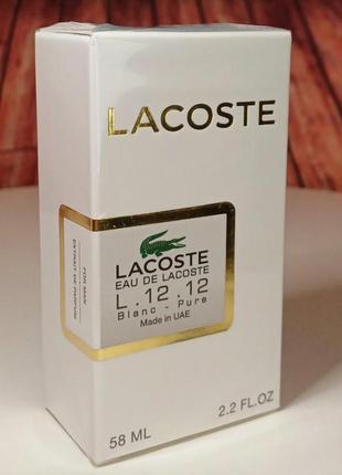 Парфум lacoste l. 12.12 blanc-pure2 фото