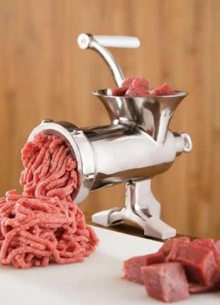 М'ясорубка ручна механічна meat mincer jcw-53 фото