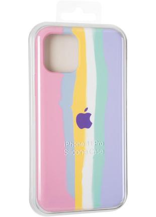 Чехол fiji colorfull для apple iphone 11 pro бампер накладка marshmellow4 фото