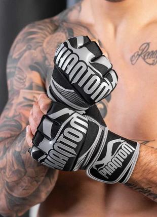 Бинти-рукавички для боксу спортивні боксерські для занять єдиноборствами phantom impact neopren gel s/m dm-114 фото