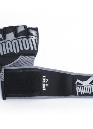 Бинти-рукавички для боксу спортивні боксерські для занять єдиноборствами phantom impact neopren gel s/m dm-113 фото
