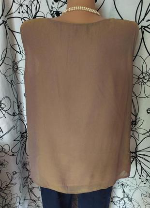 Сногшибательная блуза с отливом,хамелеон,летняя,нарядная,britishindia3 фото