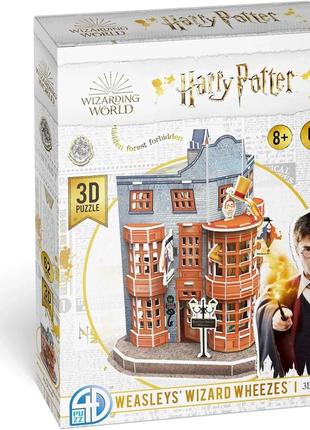 Пазл 3d гаррі поттер. відьмацькі витівки візлі (weasley’s wizard wheezes set 3d puzzle harry potter)