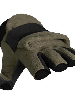 Перчатки тактические военные армейские рукавицы для военных и охотников m олива dm-112 фото