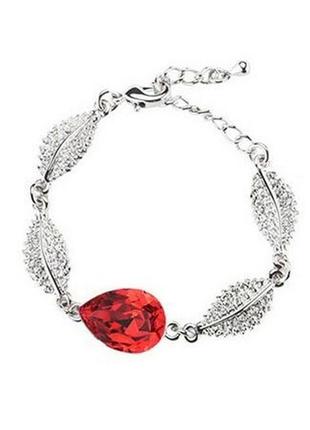 🏵ювелірний браслет з кристалом, новий! артикул 109534