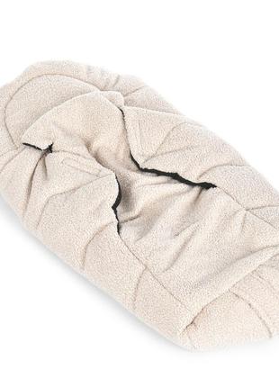 Конверт у коляску el camino 1132 footmuff teddy bear, бежевий