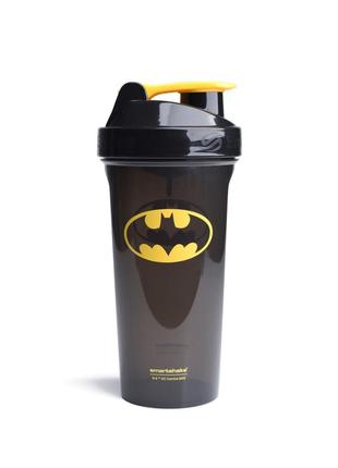 Пляшка шейкер спортивна універсальна для спортзалу smartshake lite 800ml dc batman (original) dm-11