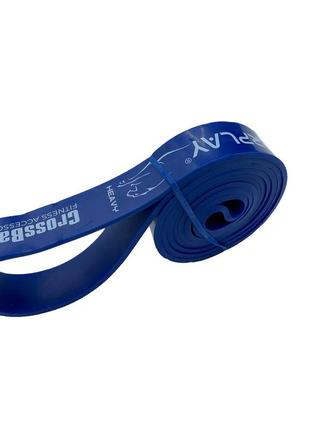 Эспандер-петля спортивный тренировочная резинка для фитнеса и кроссфита powerplay 4115 синяя 20-45kg dm-114 фото