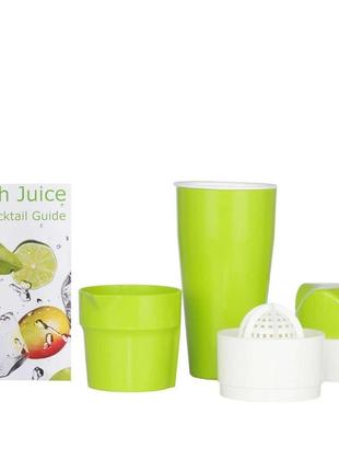 Соковитискач ручний побутовий кухонний універсальний shakin juicer 226293 dm-11