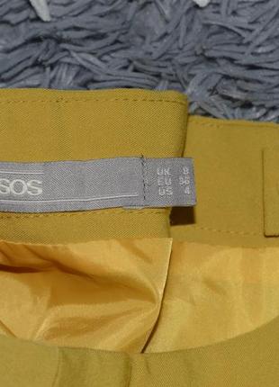 Горчичная юбка а- силуэта от asos3 фото