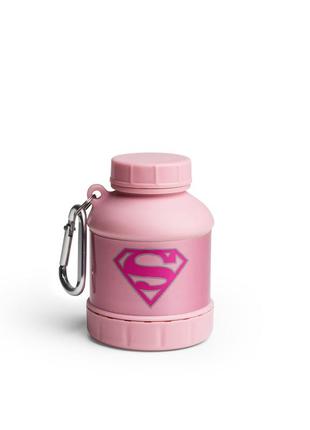 Контейнер для спортивного питания smartshake whey2go funnel pillbox 110ml dc supergirl dm-11