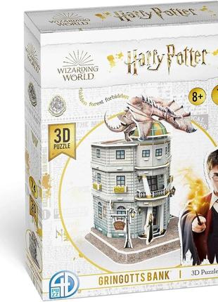 Пазл 3d гаррі поттер. банк ґрінґотс (gringotts bank set 3d puzzle harry potter)