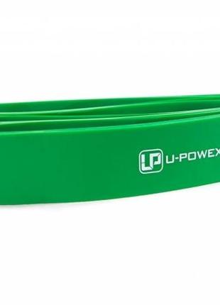 Эспандер-петля для фитнеса и кроссфита резинка для тренировок u-powex up_1050 (23-57kg) зелёный dm-112 фото