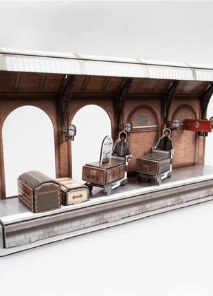 Пазл 3d гарри поттер. хогвартский экспресс (hogwarts express set 3d puzzle harry potter)4 фото