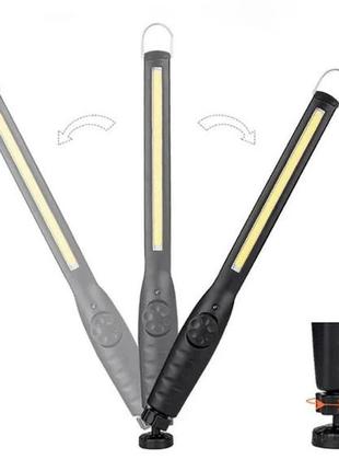 Аккумуляторный фонарь bailong bl 821 с магнитной подвеской jw 821 6984