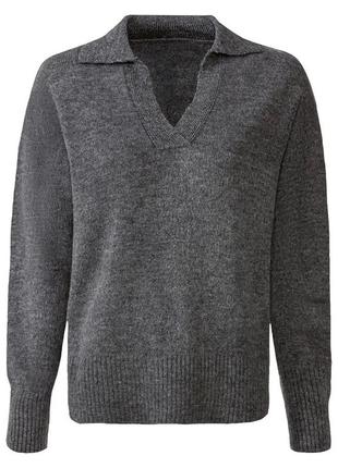 Темно-сірий пуловер пуловер esmara s1 фото