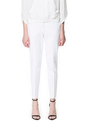 Белый летние брюки zara оригинал