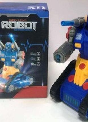 Игрушка-робот интерактивная со звуковыми эффектами на батарейках el-2047