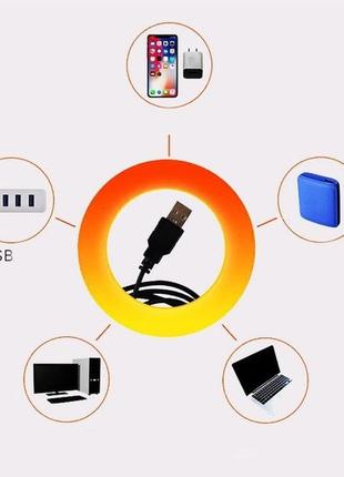 Лампа закат настольная sunset rgb с пультом 16 цветов лампа-ночник солнце lump8 фото