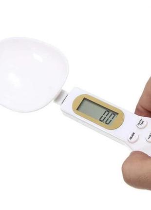Электронная мерная ложка-весы цифровая до 500г digital spoon scale2 фото