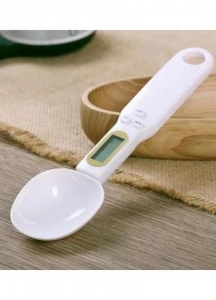 Электронная мерная ложка-весы цифровая до 500г digital spoon scale1 фото