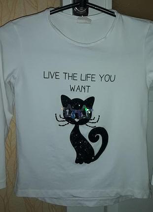 Стильный реглан девочке