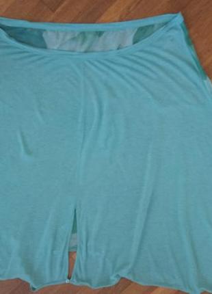 Легка натуральний шовк блузка від benetton 38p.6 фото