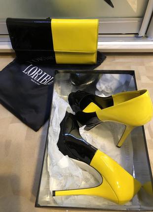 Туфли босоножки loriblu лаковые