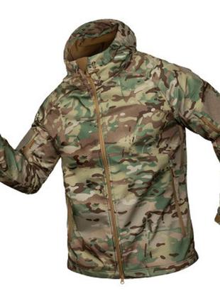 Куртка camo-tec stalker softshell multicam size l1 фото