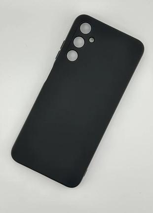 Силіконовий чохол soft silicone case full для samsung a05s (a057) чорний (бампер)