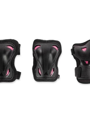 Захист набір rollerblade skate gear для жінок black-raspberry (l)