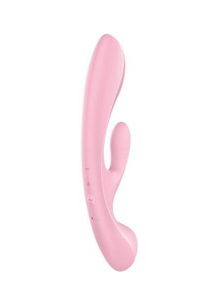 Вибратор-кролик satisfyer triple oh pink 5